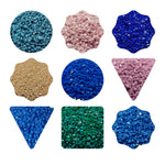 Diamond Painting Colorful Square AB Drills Set 20 Colors 200Pcs/Bag
