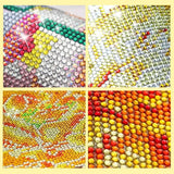 Diamond Painting Special Sparkle Beads Crystal Diamonds Set 28 Colors Common Colors 2000PCS/Bag
