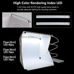 Folding Lightbox 20/30/40cm Portable Photography Photo Studio Tent