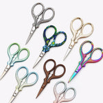 Retro Sewing Needlework Scissors Stainless Steel Household Embroidery Thread Scissors Handicraft Tools Pruning Tailor Scissors