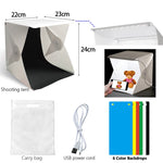 Folding Lightbox 20/30/40cm Portable Photography Photo Studio Tent