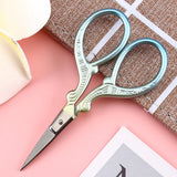 Retro Sewing Needlework Scissors Stainless Steel Household Embroidery Thread Scissors Handicraft Tools Pruning Tailor Scissors