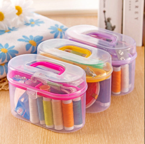Spools Bobbin Carrying Case Container  Thread Storage Box